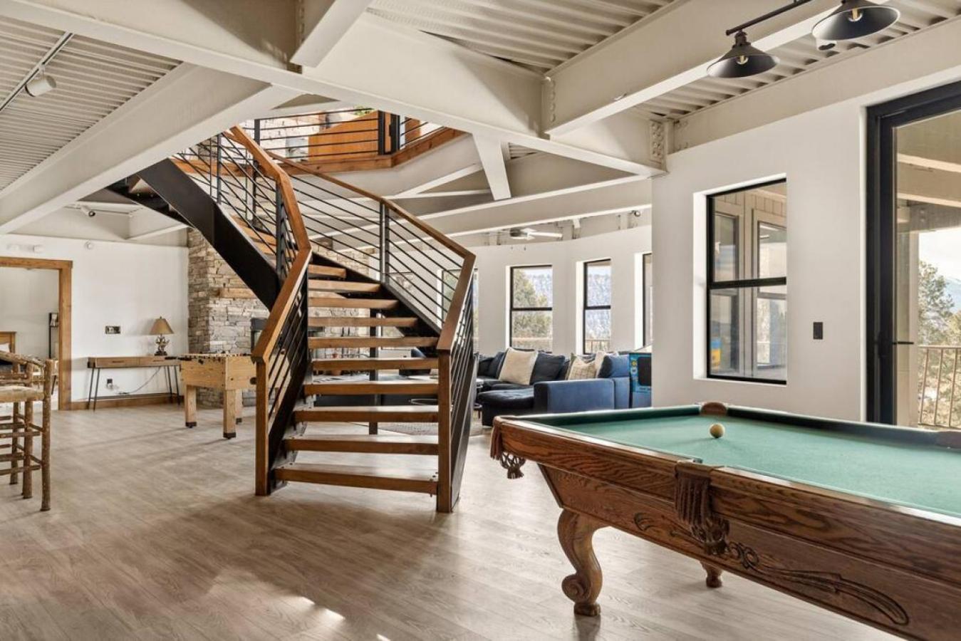 Steel Pine Lodge A Rustic Mountain Retreat Views Baldwin Lake Екстер'єр фото